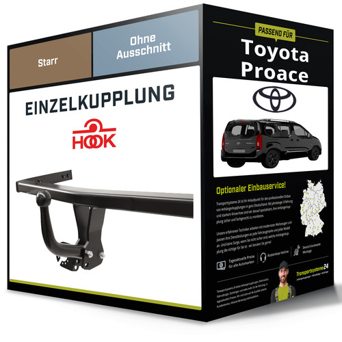 Starre anhängerkupplung für - anhängerkupplung,