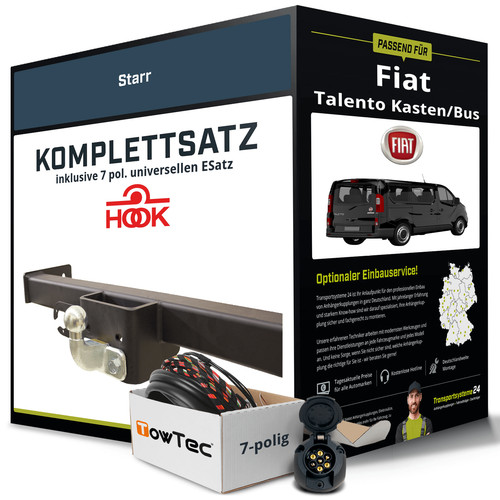 Anhängerkupplung starr für