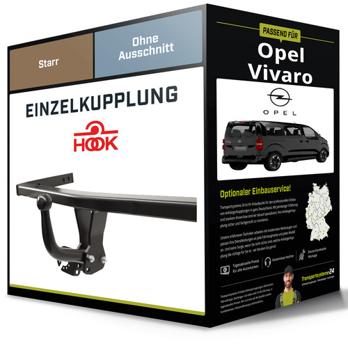 Starre anhängerkupplung für - starre,