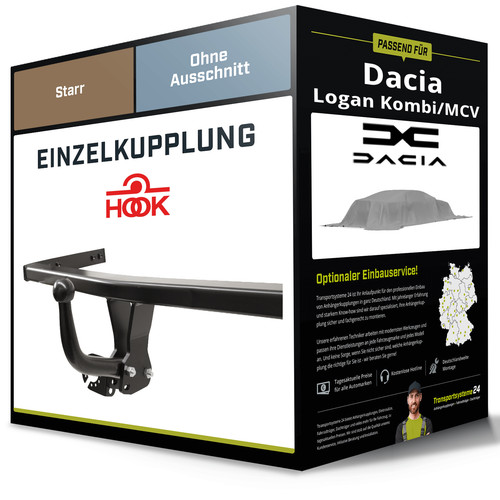 Starre anhängerkupplung für - starre,