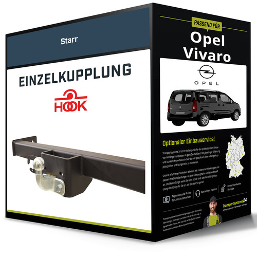 Starre anhängerkupplung für - anhängerkupplung,