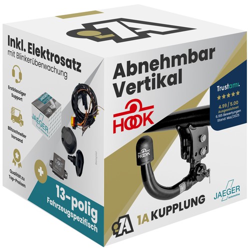 Hook anhängerkupplung vert - hook,