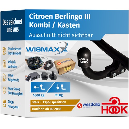 Anhängerkupplung für citroen - anhÄngerkupplung,