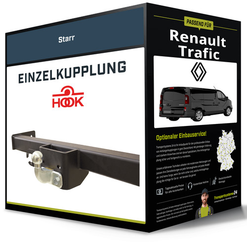 Starre anhängerkupplung für - anhängerkupplung,