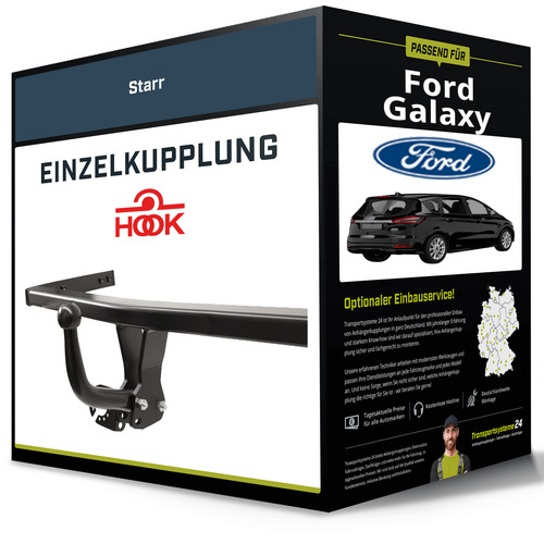Starre anhängerkupplung für - anhängerkupplung,